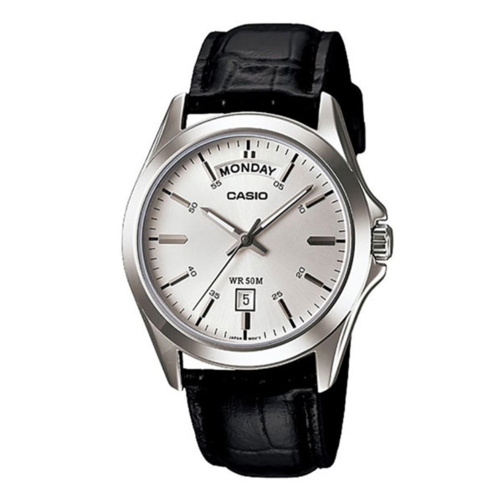 Casio Silver and Black Watch